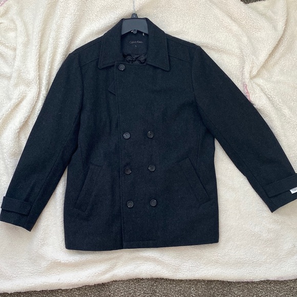 Wool Calvin Klein Peacoat - Picture 1 of 7